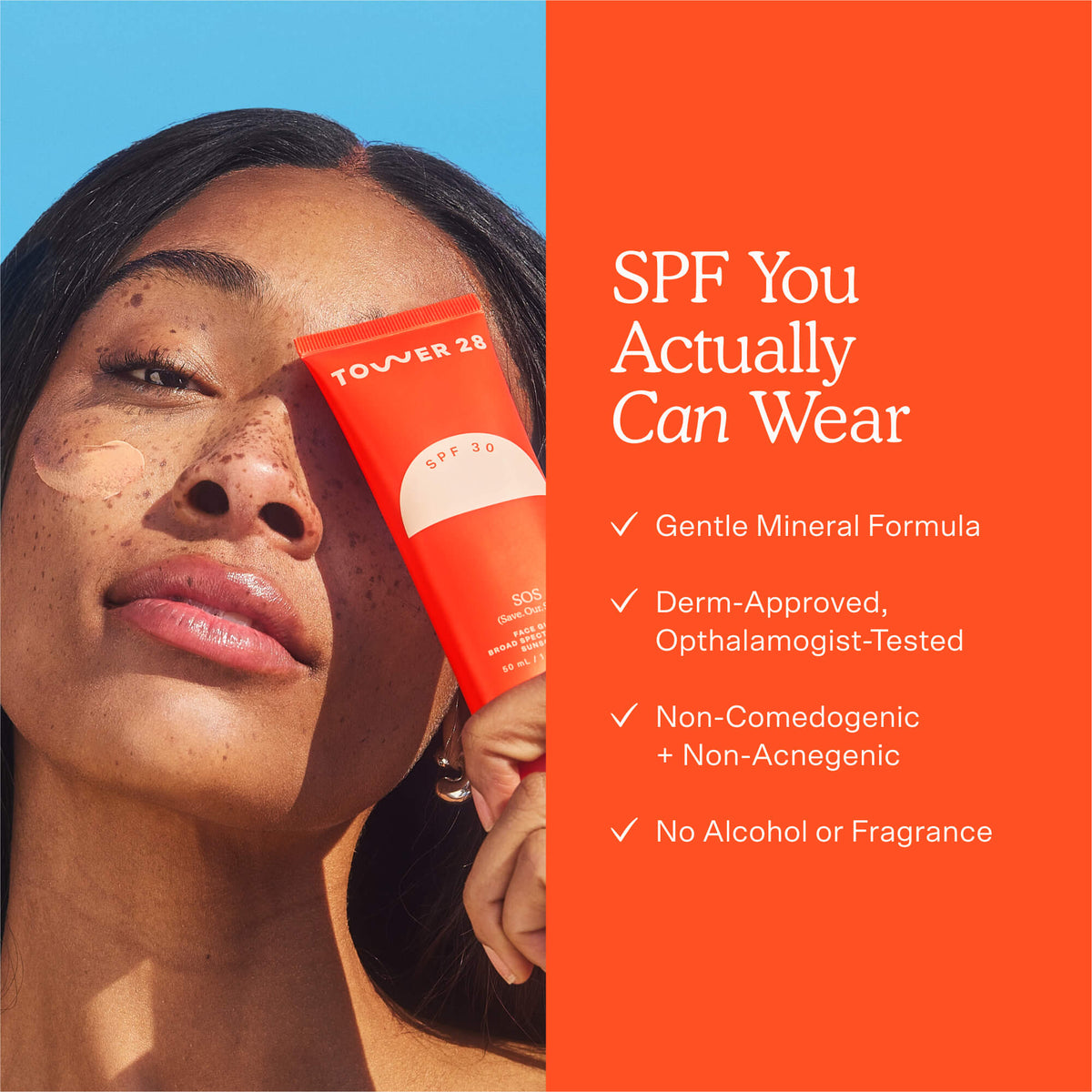 SOS FaceGuard™ SPF 30 Sunscreen PA+++ Y9